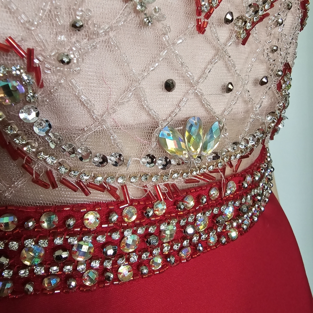 Red Evening Gown - Picture 4 of 7